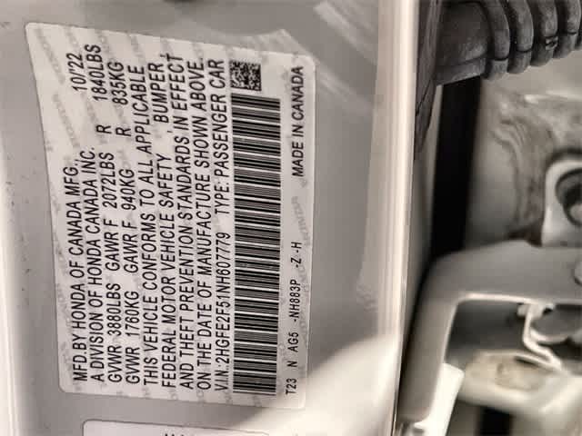 Thumbnail: 2022 Honda Civic - 22