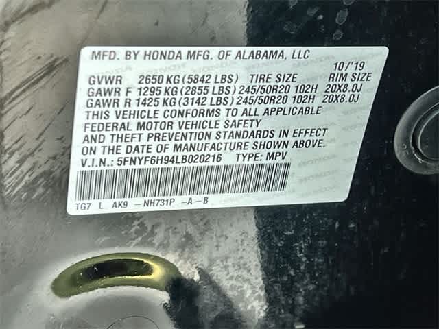 Thumbnail: 2020 Honda Pilot - 22