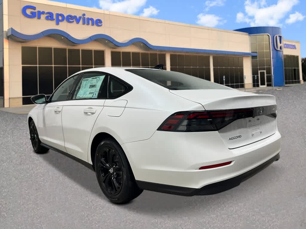 New 2025 Honda Accord SE Sedan