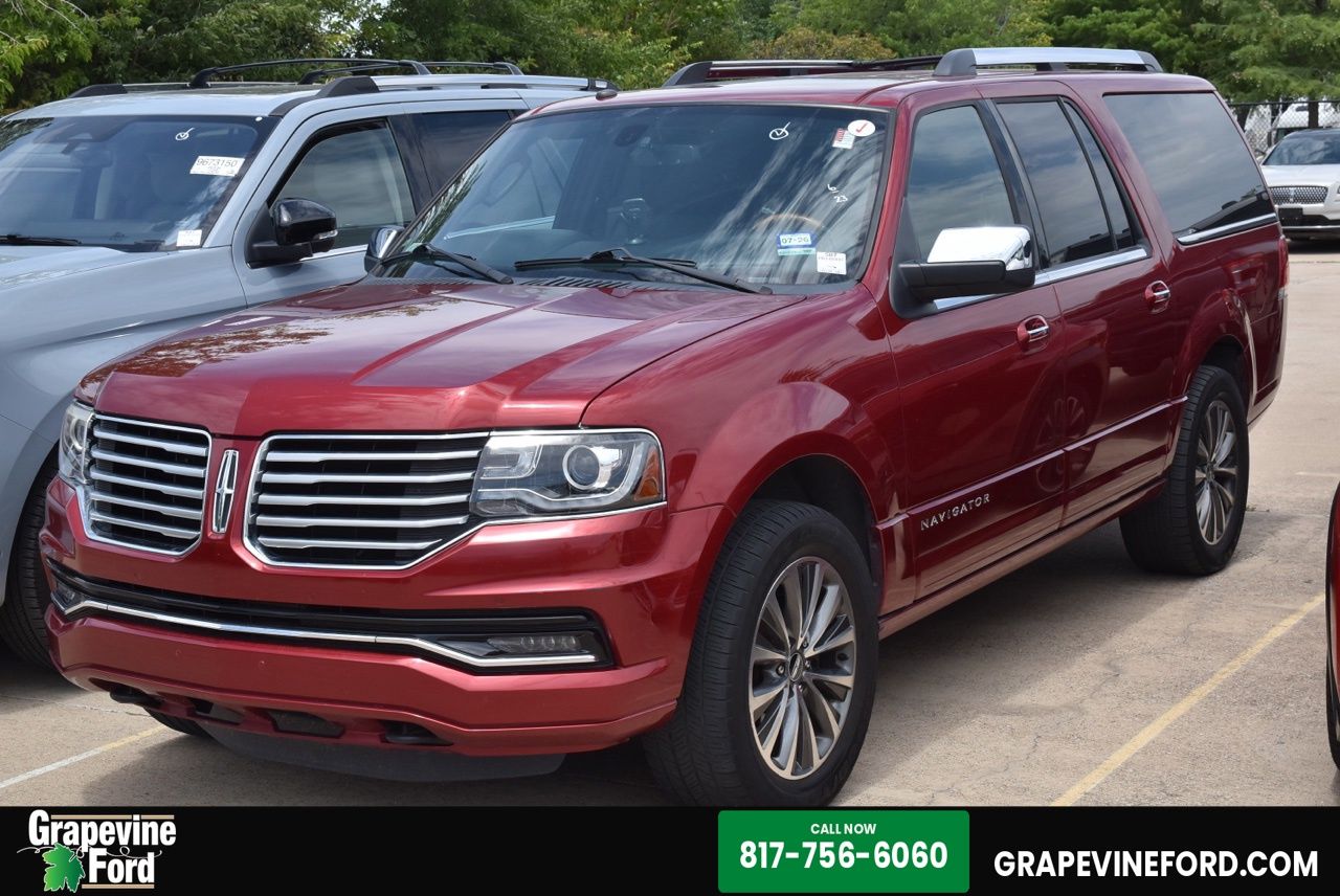 Ruby Red Tinted 2017 Lincoln Navigator SUV / Crossover Four-Wheel Drive 6-Speed Automatic