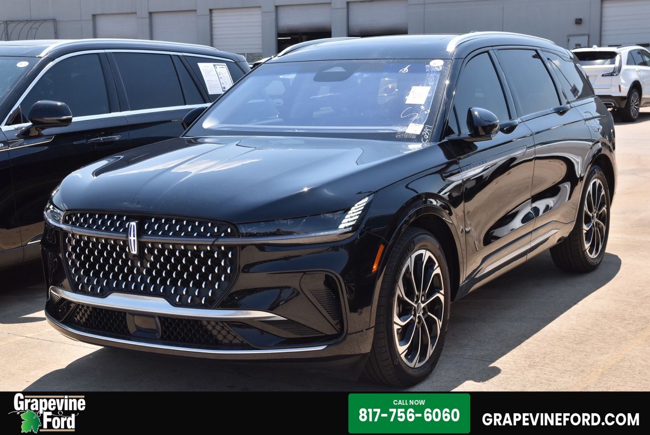 Infinite Black Metallic Clearcoat 2024 Lincoln Nautilus SUV / Crossover All-Wheel Drive Continuously Variable Transmission