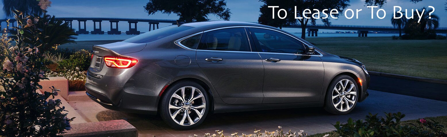 Leasing Vs Buying A Car In Medford MA Grava Chrysler Dodge Jeep Ram