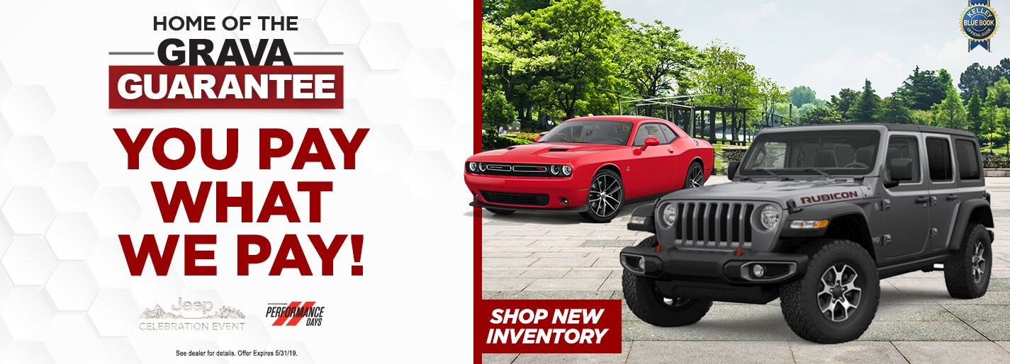 Chrysler Dodge Jeep Ram Dealer Medford MA Grava CDJR SRT