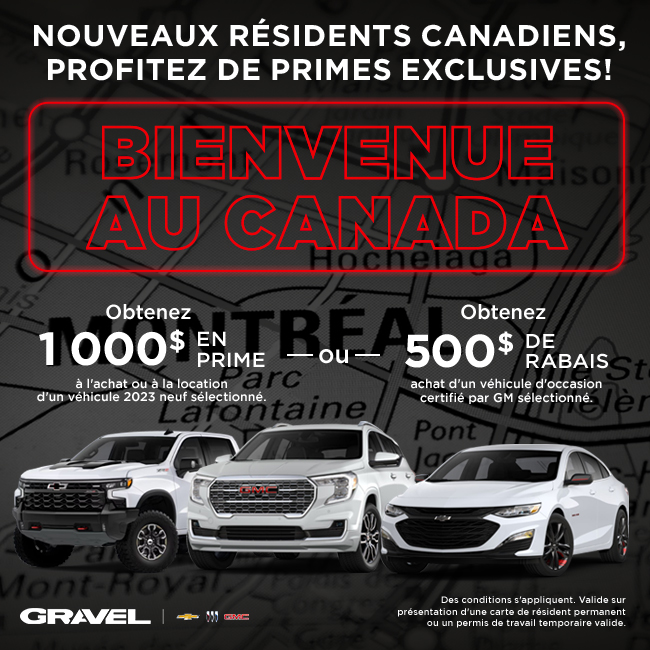 BIENVENUE AU CANADA ! BIENVENUE AU CANADA !