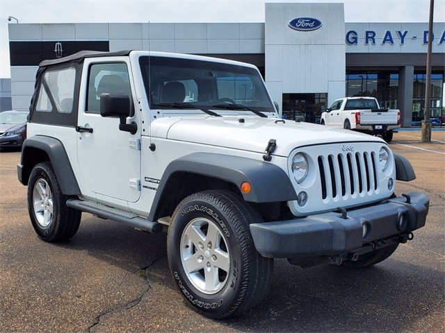 Used 2014 Jeep Wrangler Sport with VIN 1C4AJWAGXEL305737 for sale in Brandon, MS