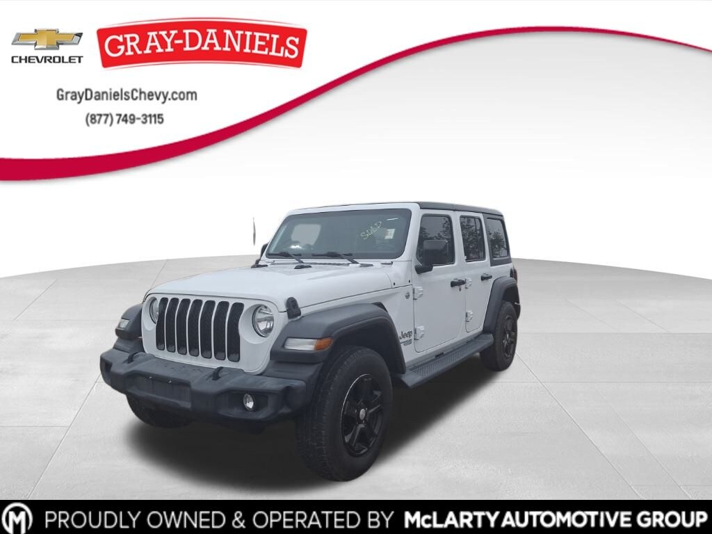 Used 2020 Jeep Wrangler Unlimited Sport S SUV
