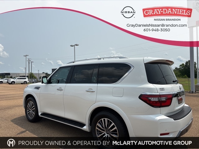 Certified 2024 Nissan Armada SL with VIN JN8AY2BB8R9853783 for sale in Brandon, MS