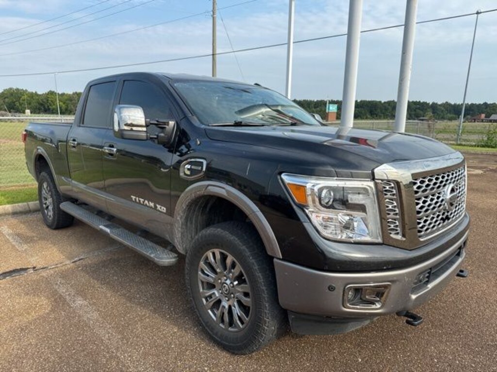 Used 2018 Nissan Titan XD Platinum Reserve Diesel Truck Crew Cab