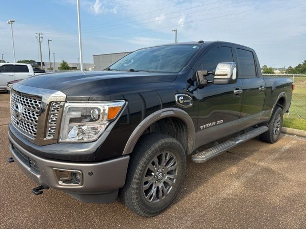 Used 2018 Nissan Titan XD Platinum Reserve Diesel Truck Crew Cab
