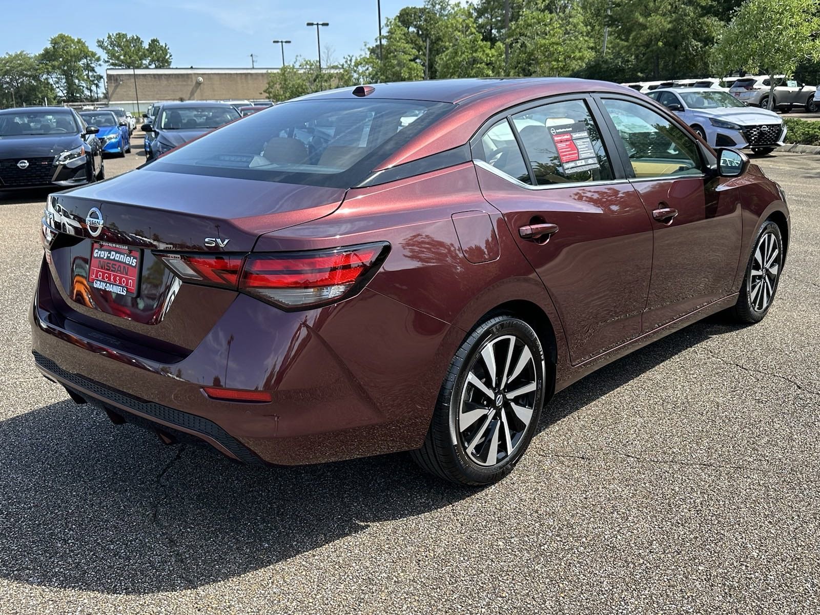 Certified 2022 Nissan Sentra SV with VIN 3N1AB8CV2NY310946 for sale in Jackson, MS