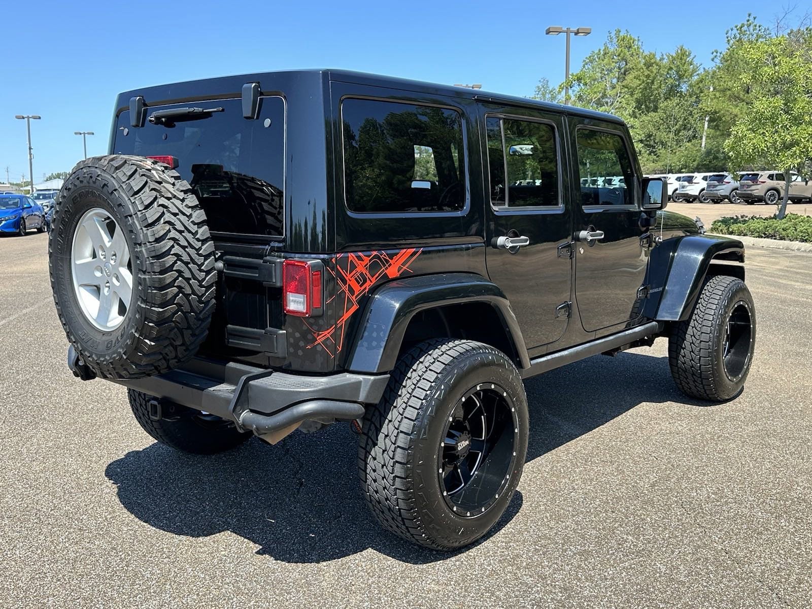 Used 2016 Jeep Wrangler Unlimited Backcountry with VIN 1C4HJWEG9GL252315 for sale in Jackson, MS