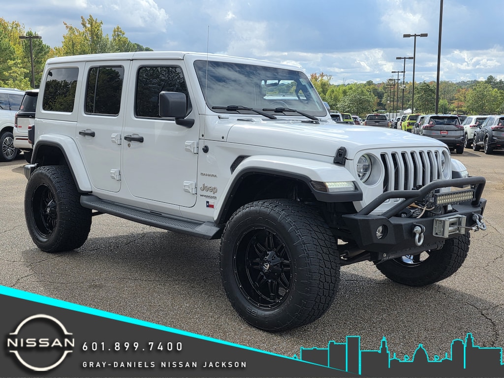 Used 2018 Jeep Wrangler Unlimited Sahara 4x4 SUV