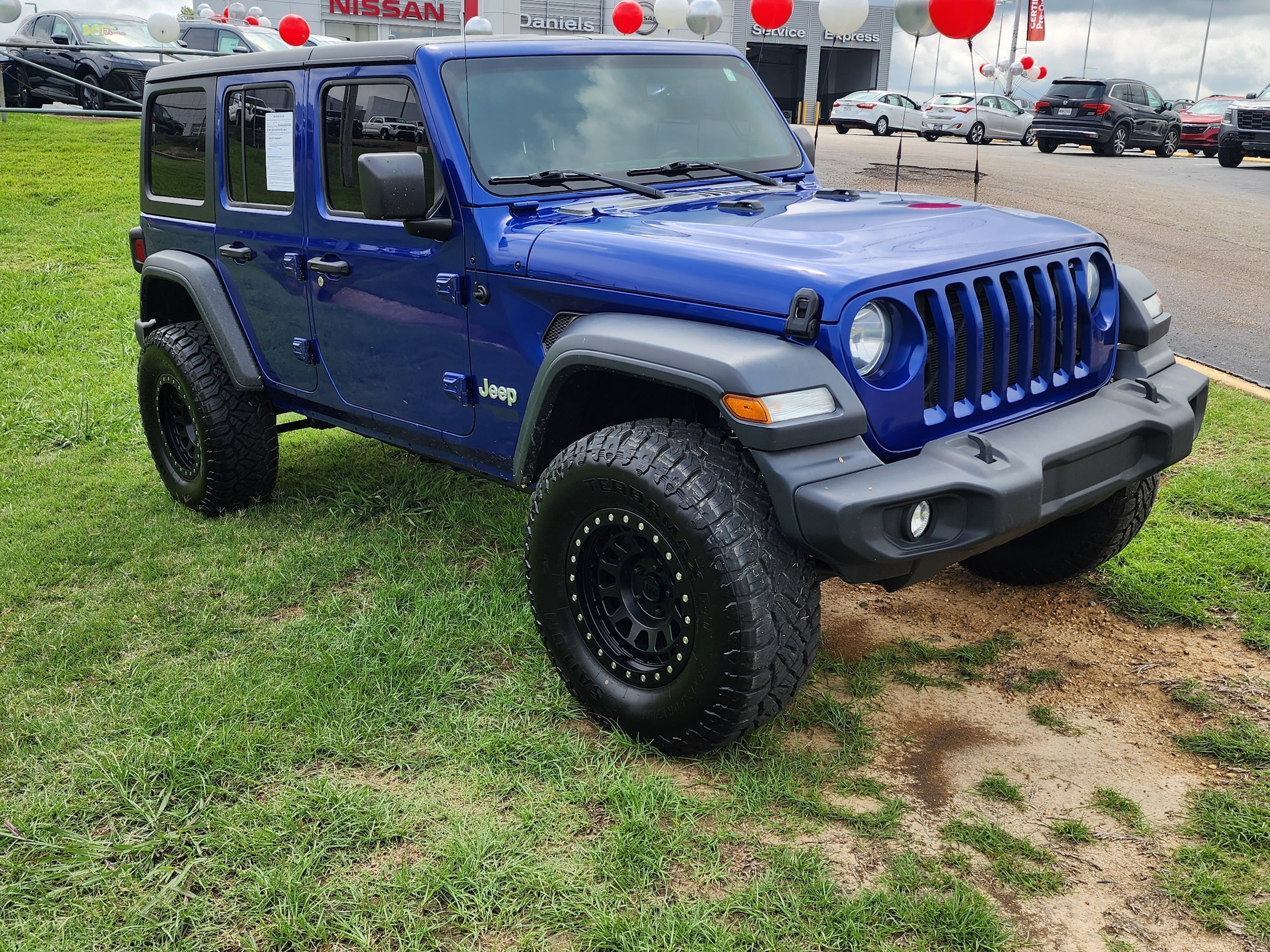 Used 2020 Jeep Wrangler Unlimited Sport S with VIN 1C4HJXDN0LW294600 for sale in Jackson, MS