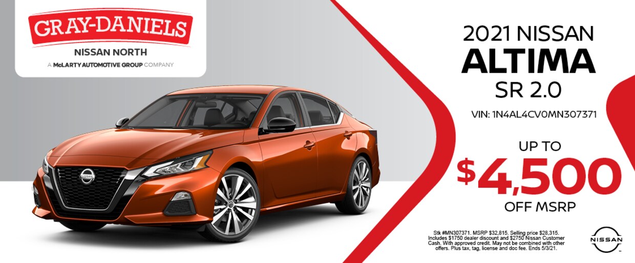 GrayDaniels Nissan North New Nissan & Used Car Dealer in Jackson MS