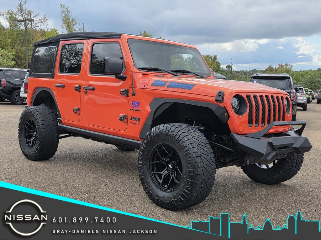 Used 2019 Jeep Wrangler Unlimited Sahara 4x4 SUV