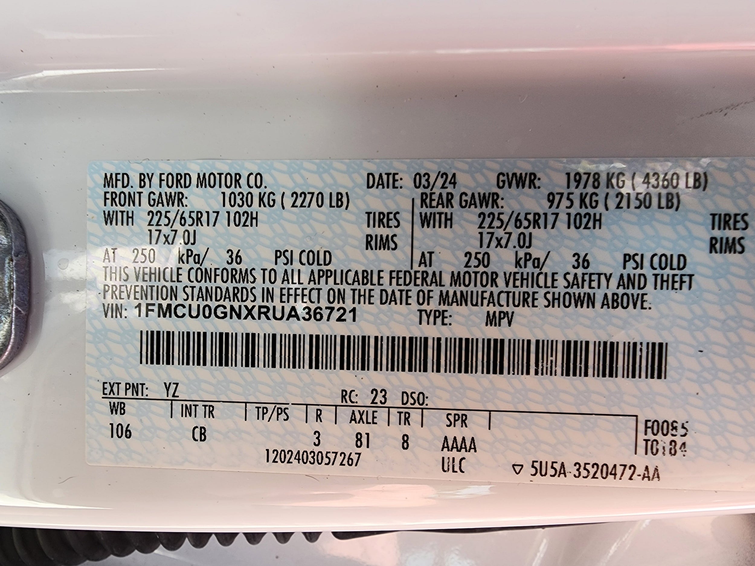 2024 Ford Escape Active - Photo 27