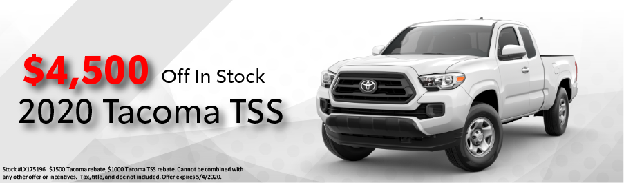 New Toyota Specials Near Jackson Mississippi | Toyota Discounts