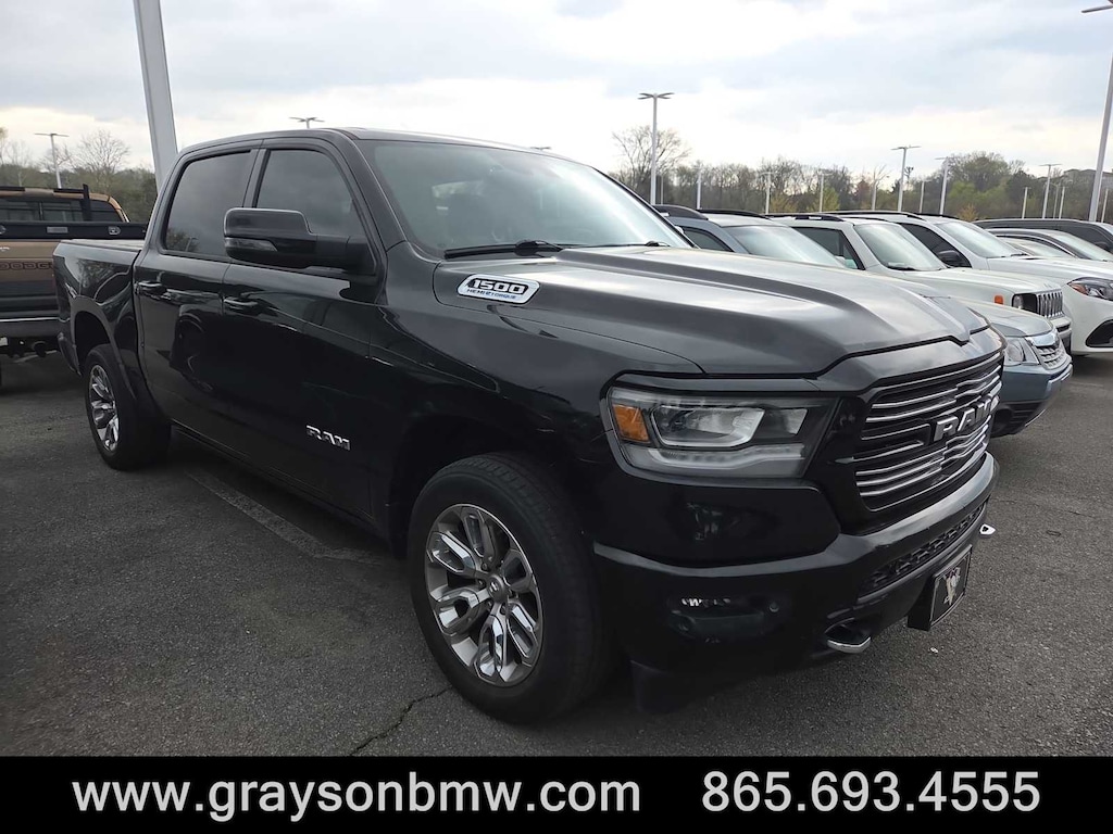 Used 2023 Ram 1500 Laramie 4x4 Crew Cab 57 Box Truck Crew Cab