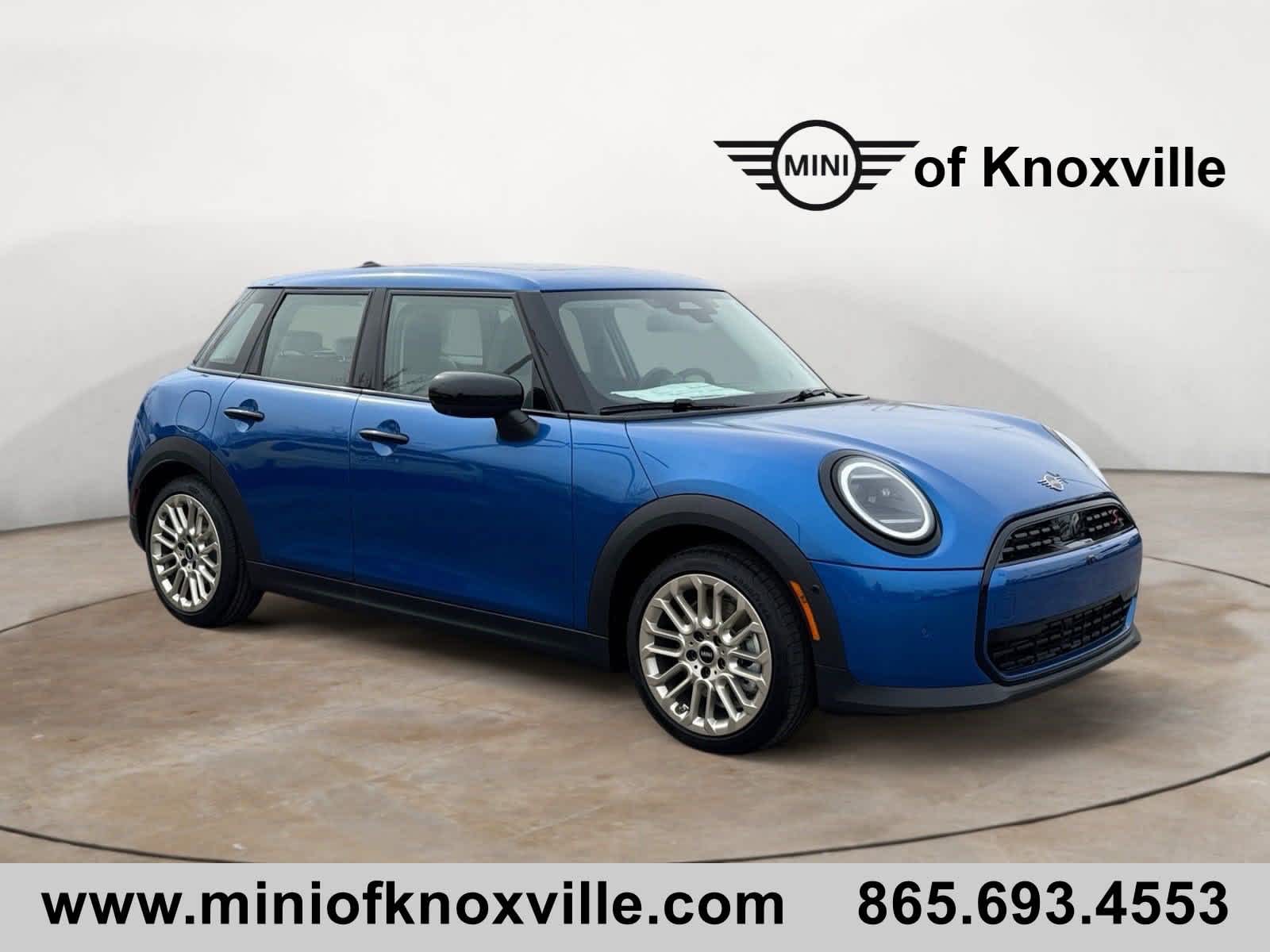 Icy Sunshine Blue 2025 MINI Cooper S 4-Door Hatchback FWD Hatchback Front-Wheel Drive Automatic