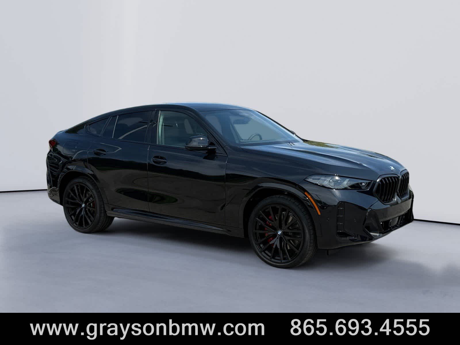 Black Sapphire 2027 BMW X6 SUV / Crossover All-Wheel Drive Automatic