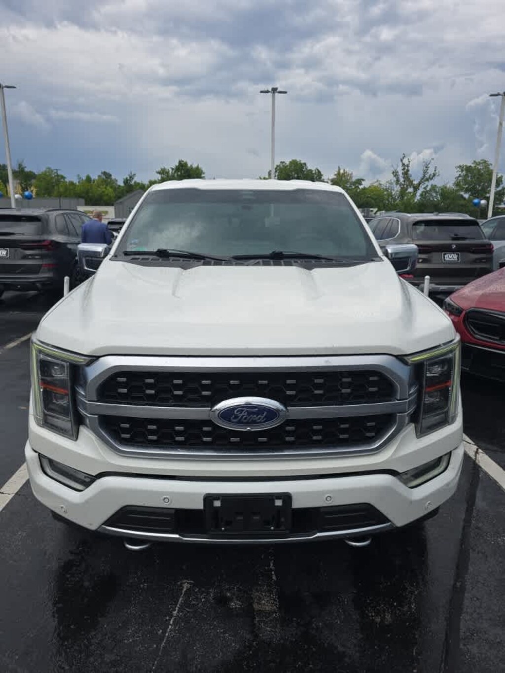Used 2022 Ford F-150 Platinum 4WD Supercrew 5.5 Box Truck SuperCrew Cab