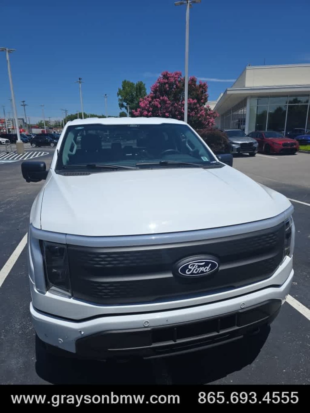 Used 2024 Ford F-150 Lightning Flash 4WD Supercrew 5.5 Box Truck SuperCrew Cab