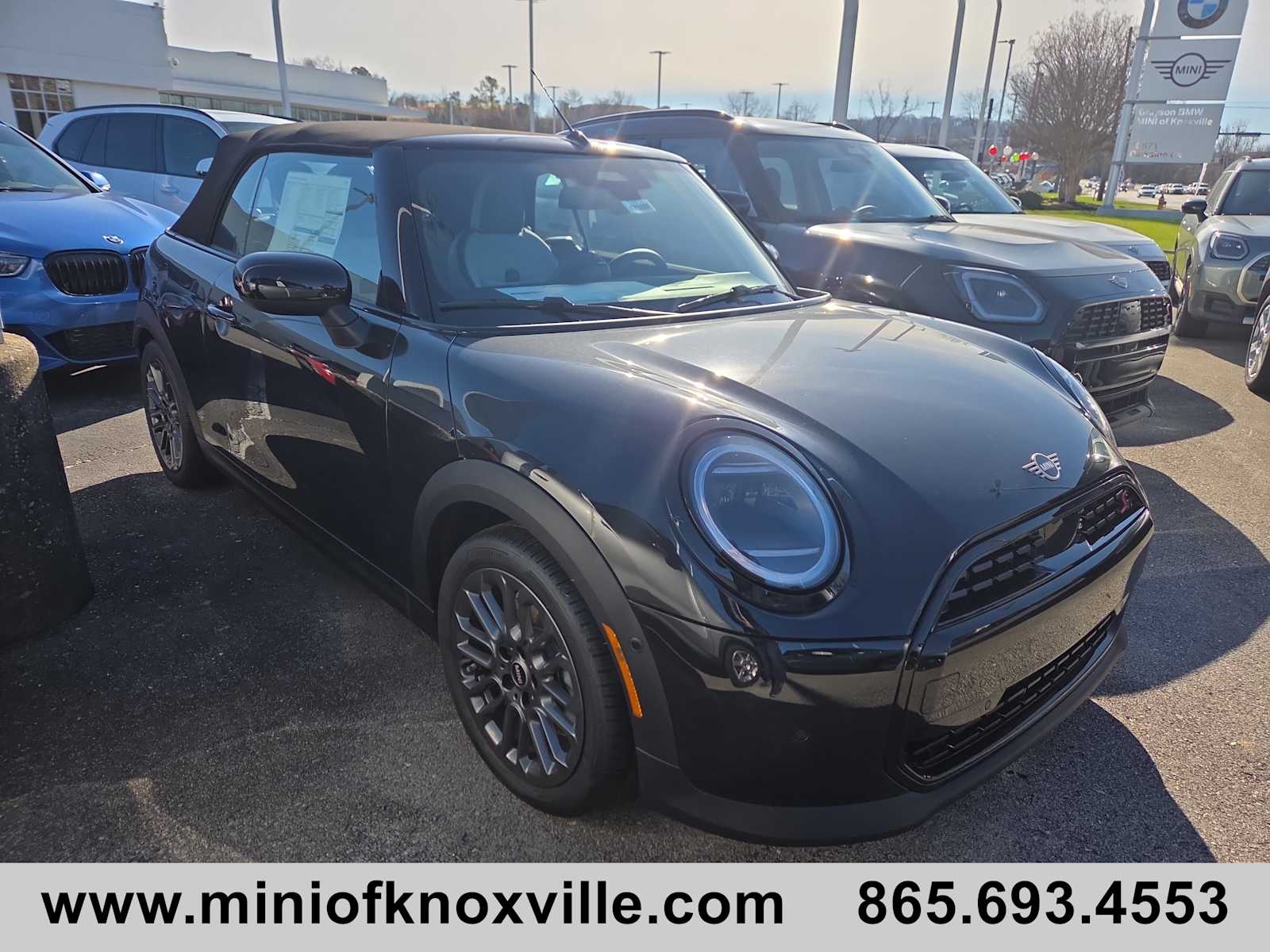 Midnight Black II 2026 MINI Cooper S Convertible FWD Convertible Front-Wheel Drive Automatic