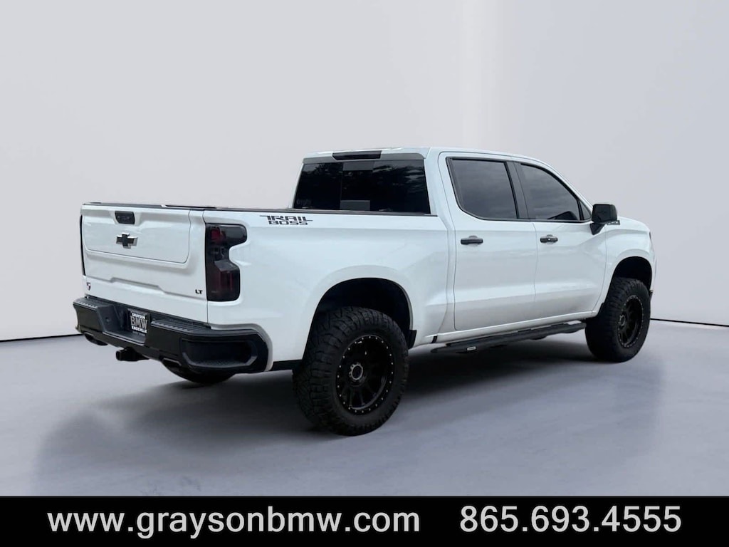 Used 2022 Chevrolet Silverado 1500 LT Trail Boss 4WD Crew Cab 147 Truck Crew Cab