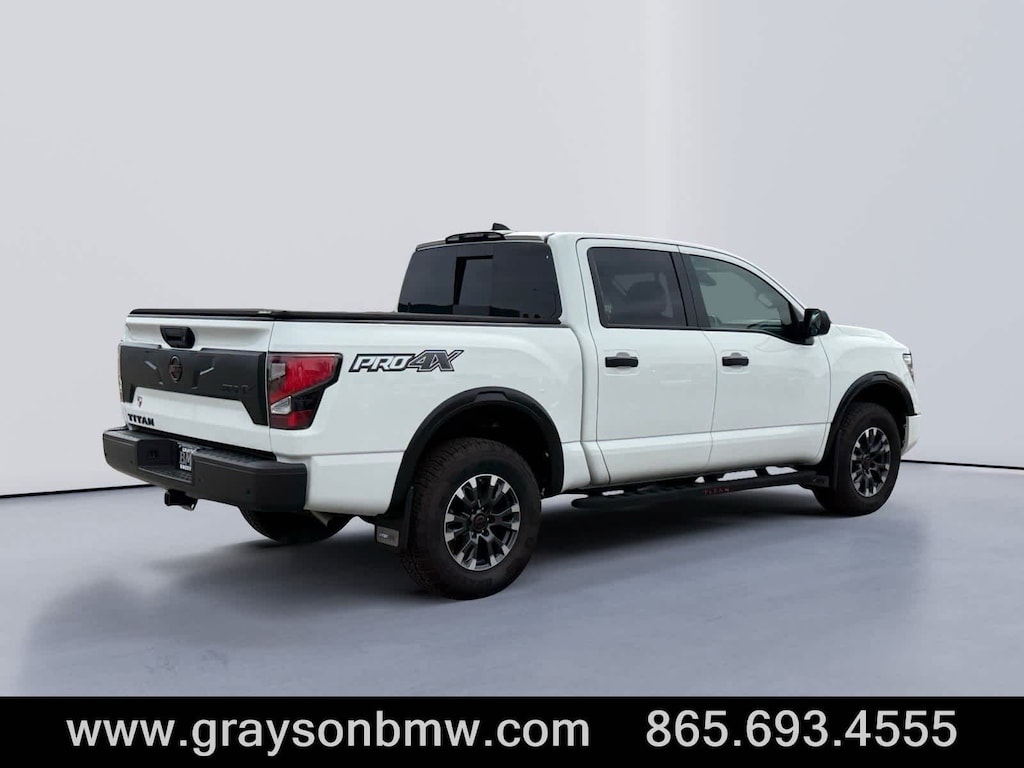 Used 2024 Nissan Titan PRO-4X 4x4 Crew Cab Truck Crew Cab