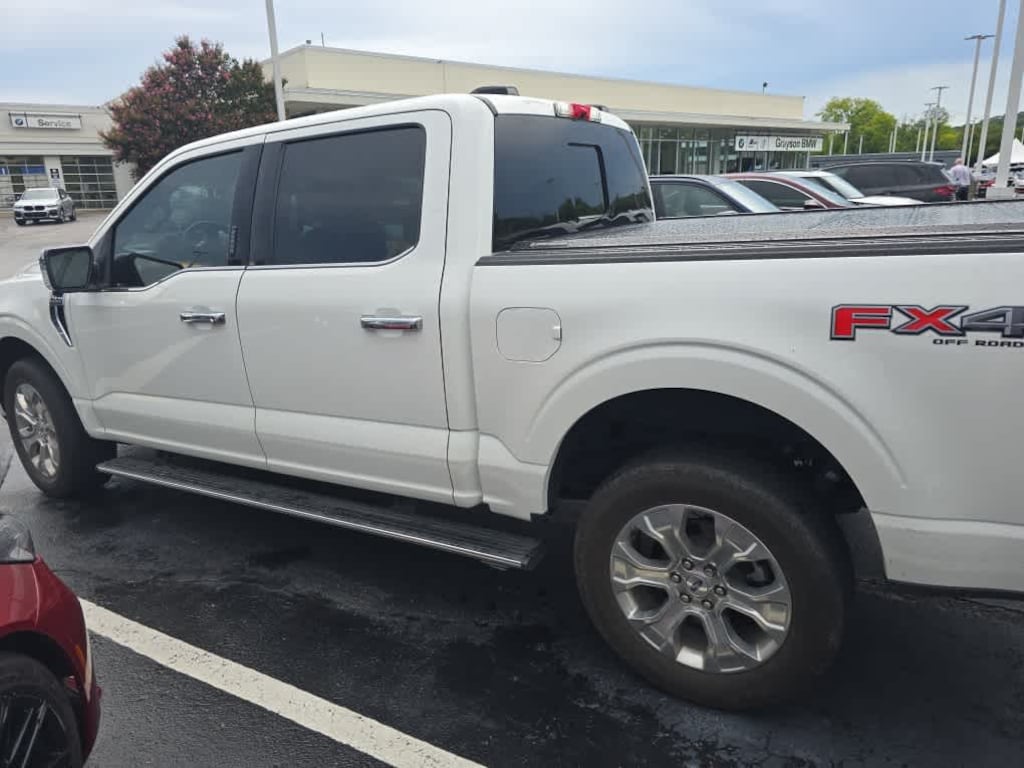Used 2022 Ford F-150 Platinum 4WD Supercrew 5.5 Box Truck SuperCrew Cab