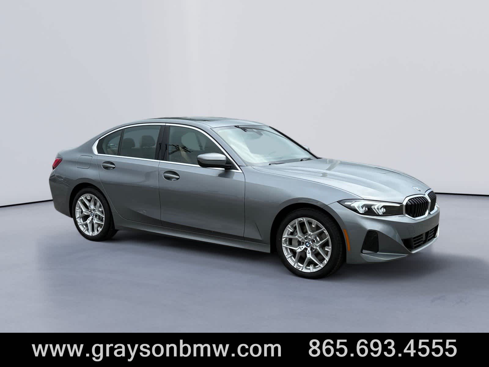 Skyscraper Gray 2026 BMW 3 Series Sedan Rear-Wheel Drive Automatic