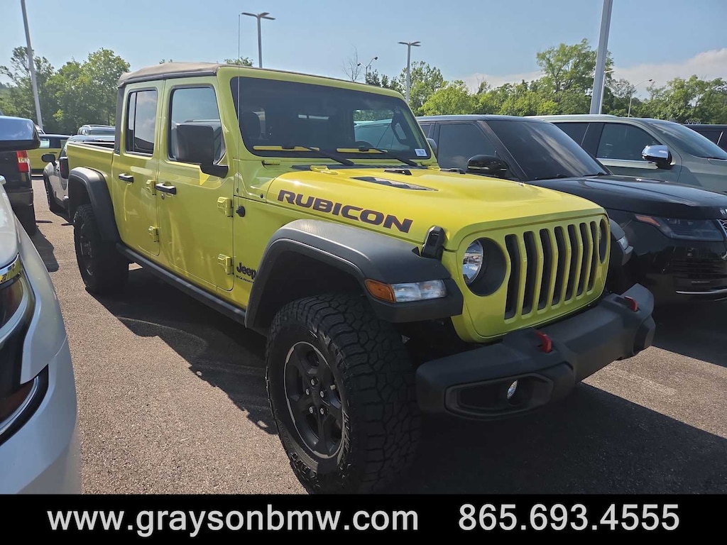 Used 2023 Jeep Gladiator Rubicon 4x4 Truck Crew Cab