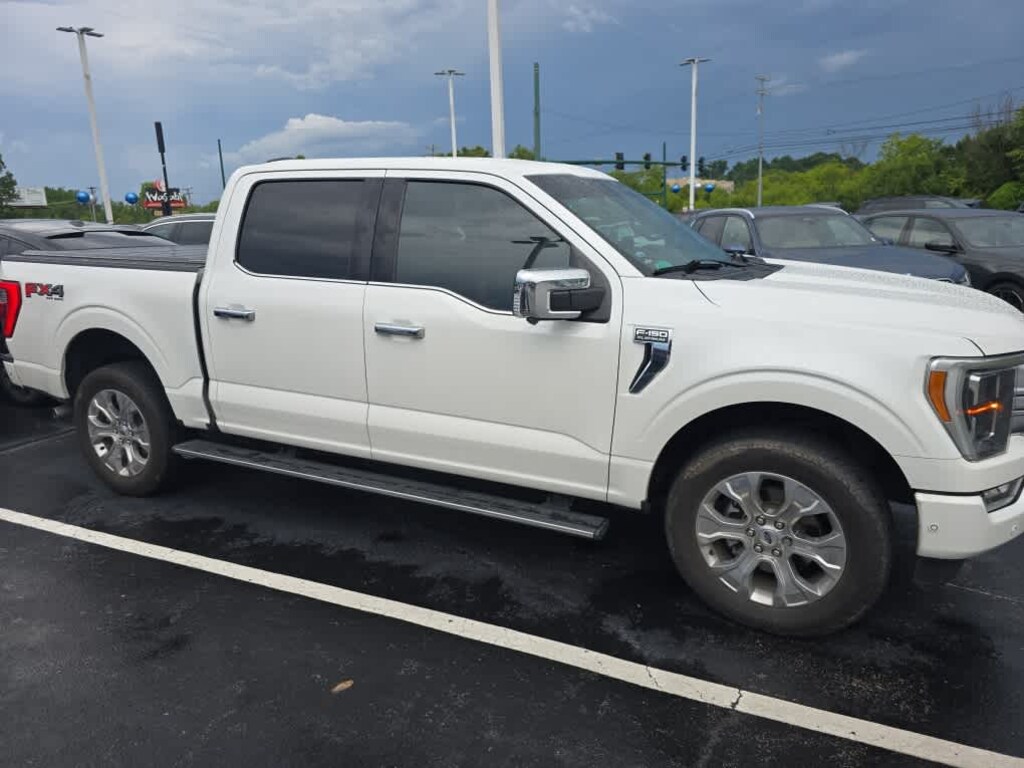 Used 2022 Ford F-150 Platinum 4WD Supercrew 5.5 Box Truck SuperCrew Cab