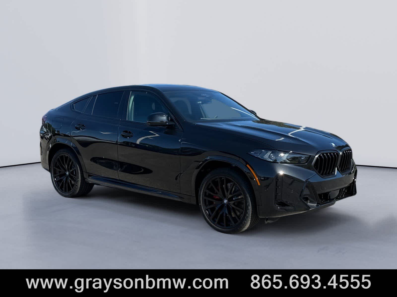 Black Sapphire 2027 BMW X6 SUV / Crossover All-Wheel Drive Automatic
