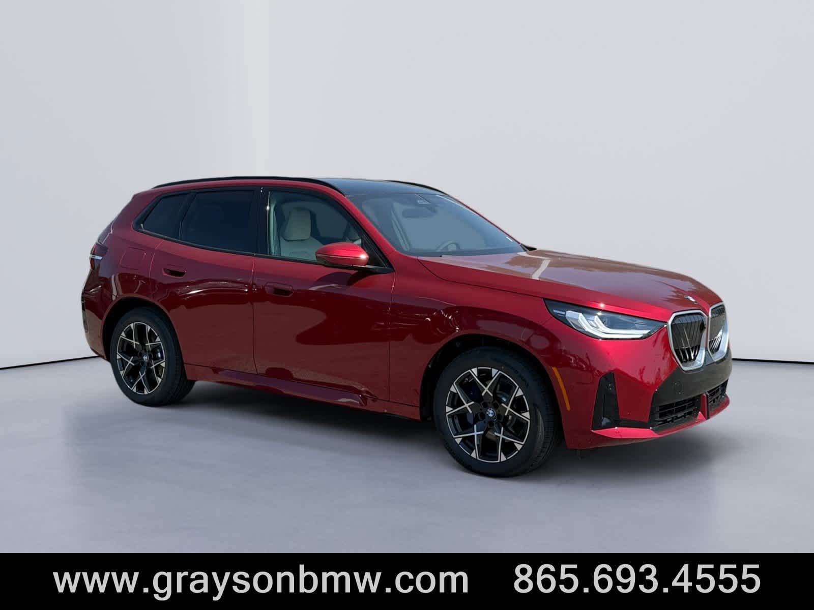 Vegas Red 2026 BMW X3 SUV / Crossover All-Wheel Drive Automatic