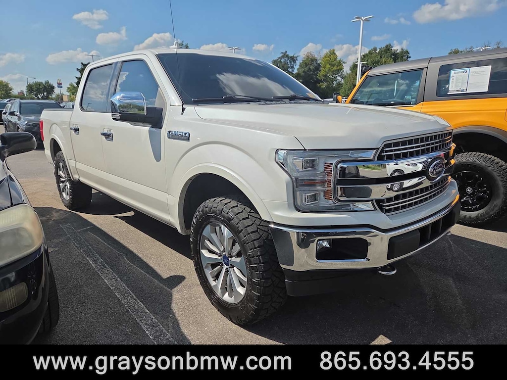 Used 2018 Ford F-150 Lariat 4WD Supercrew 5.5 Box Truck SuperCrew Cab