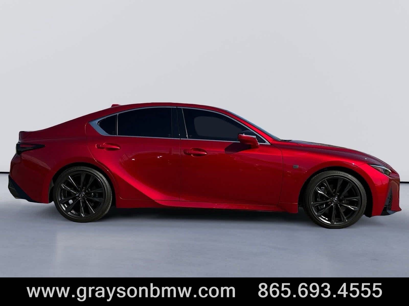 Used 2024 Lexus IS 350 F SPORT DESIGN with VIN JTHBZ1B20R5072575 for sale in Knoxville, TN