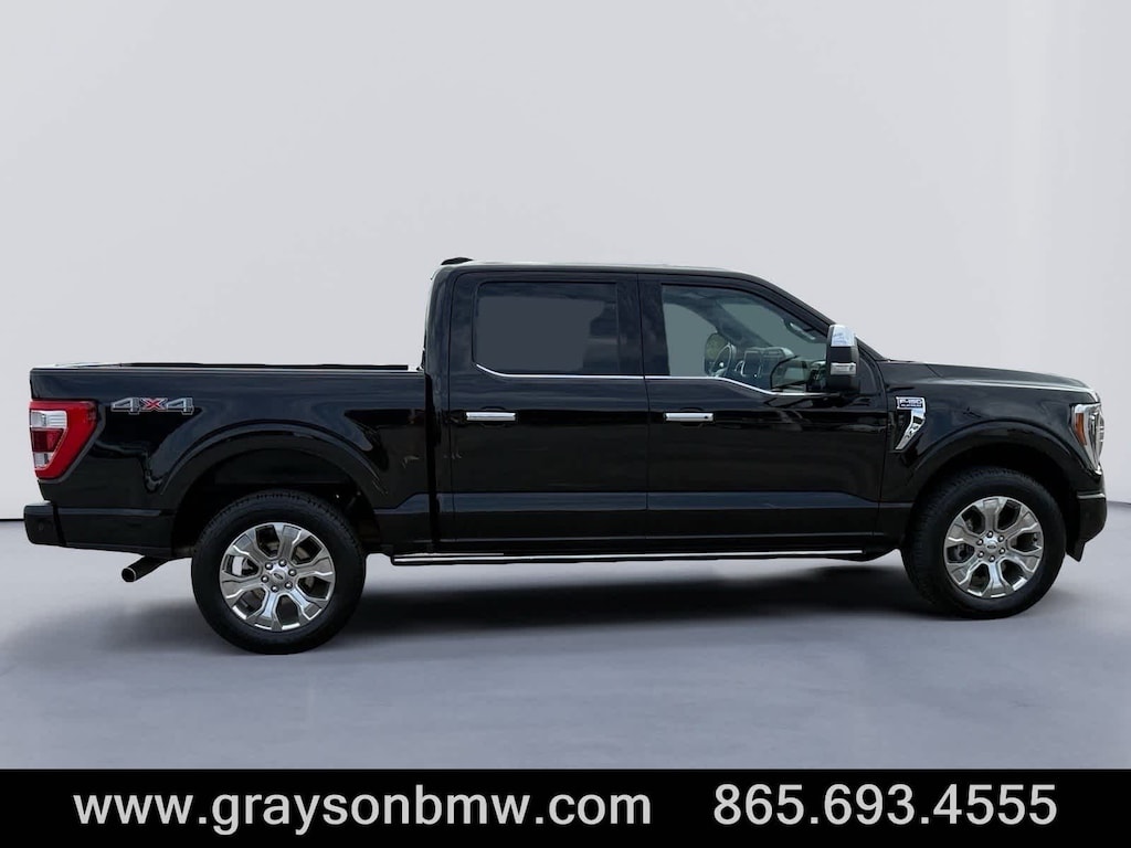 Used 2023 Ford F-150 Platinum 4WD Supercrew 5.5 Box Truck SuperCrew Cab