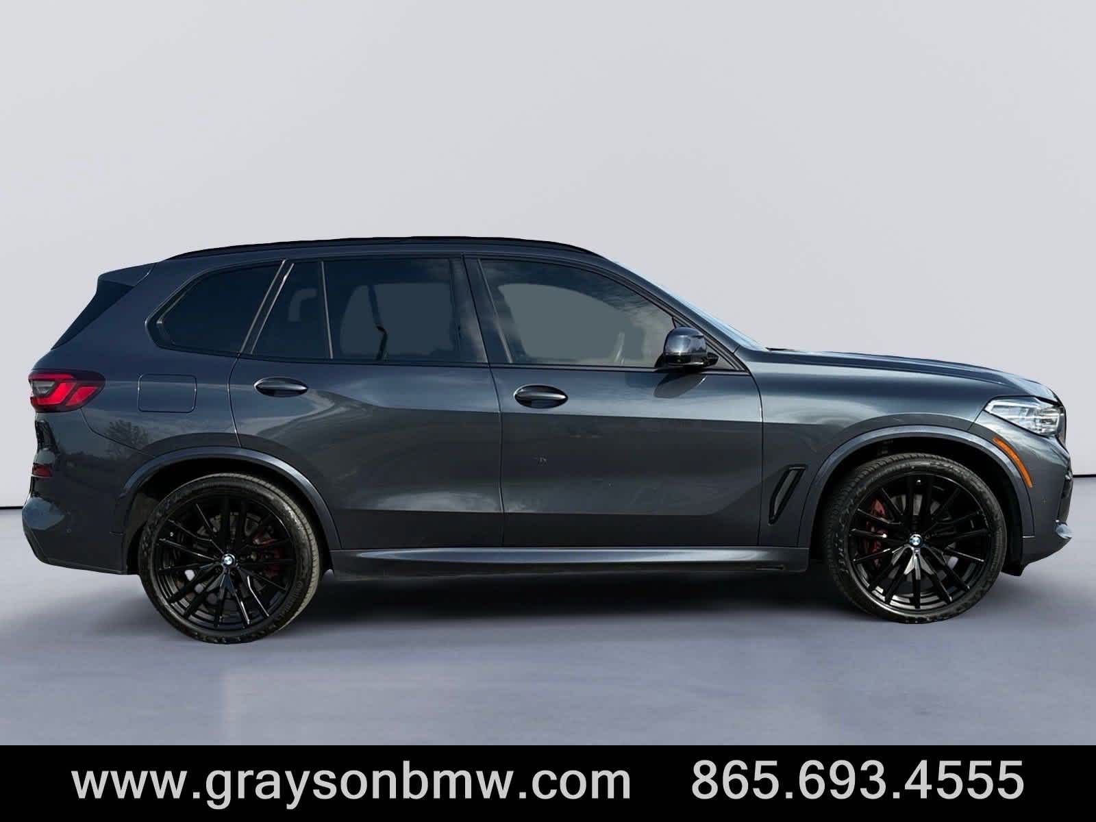 Used 2022 BMW X5 M50i with VIN 5UXJU4C01N9L23230 for sale in Knoxville, TN