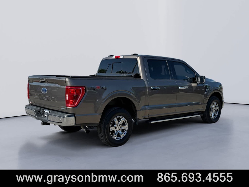 Used 2021 Ford F-150 XLT 4WD Supercrew 5.5 Box Truck SuperCrew Cab