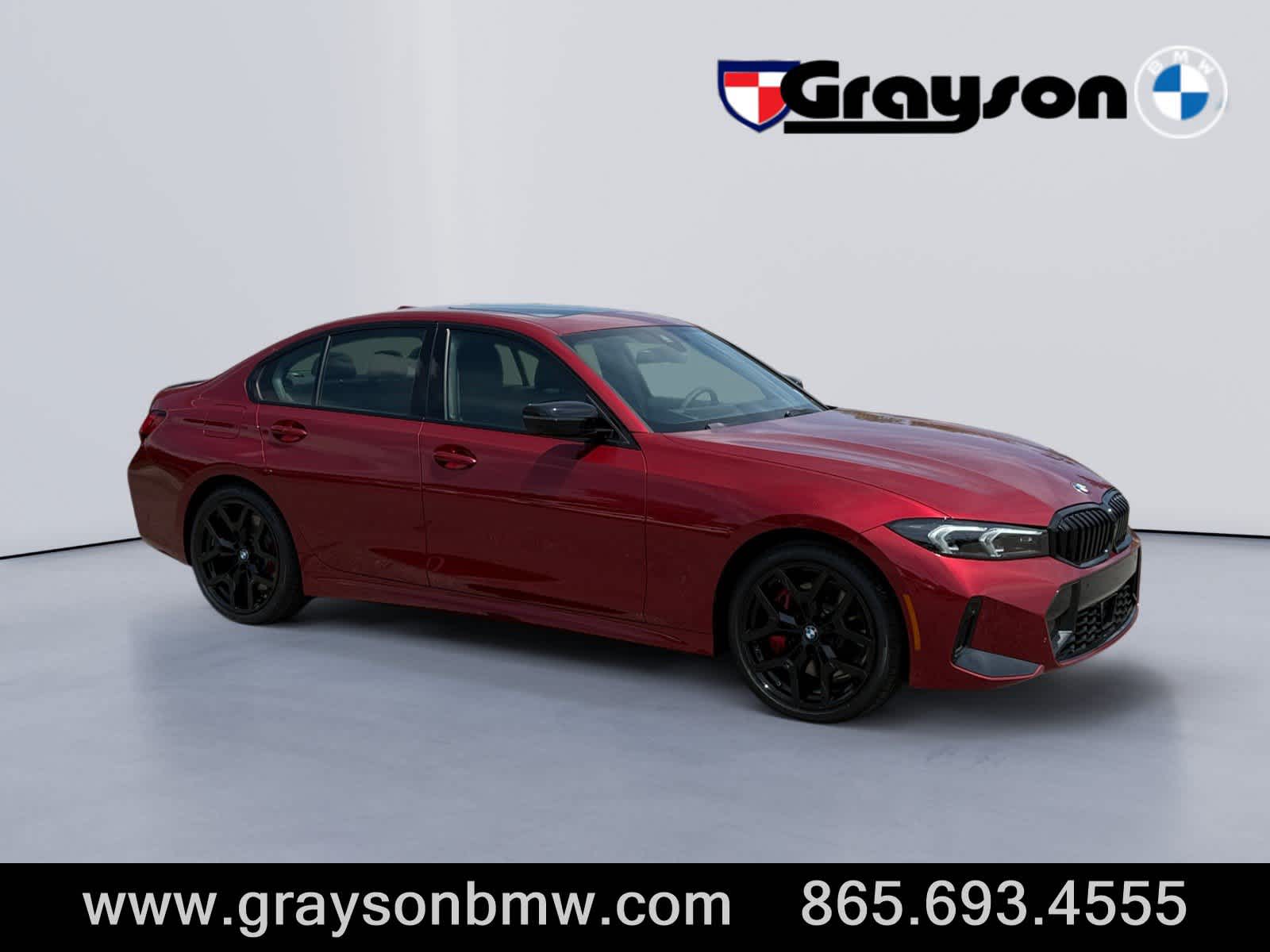Vegas Red 2026 BMW 3 Series Sedan All-Wheel Drive Automatic