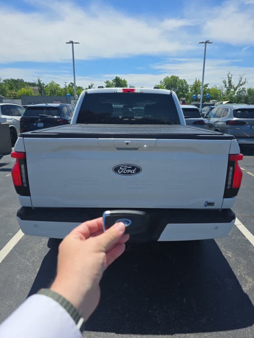 Used 2024 Ford F-150 Lightning Flash 4WD Supercrew 5.5 Box Truck SuperCrew Cab