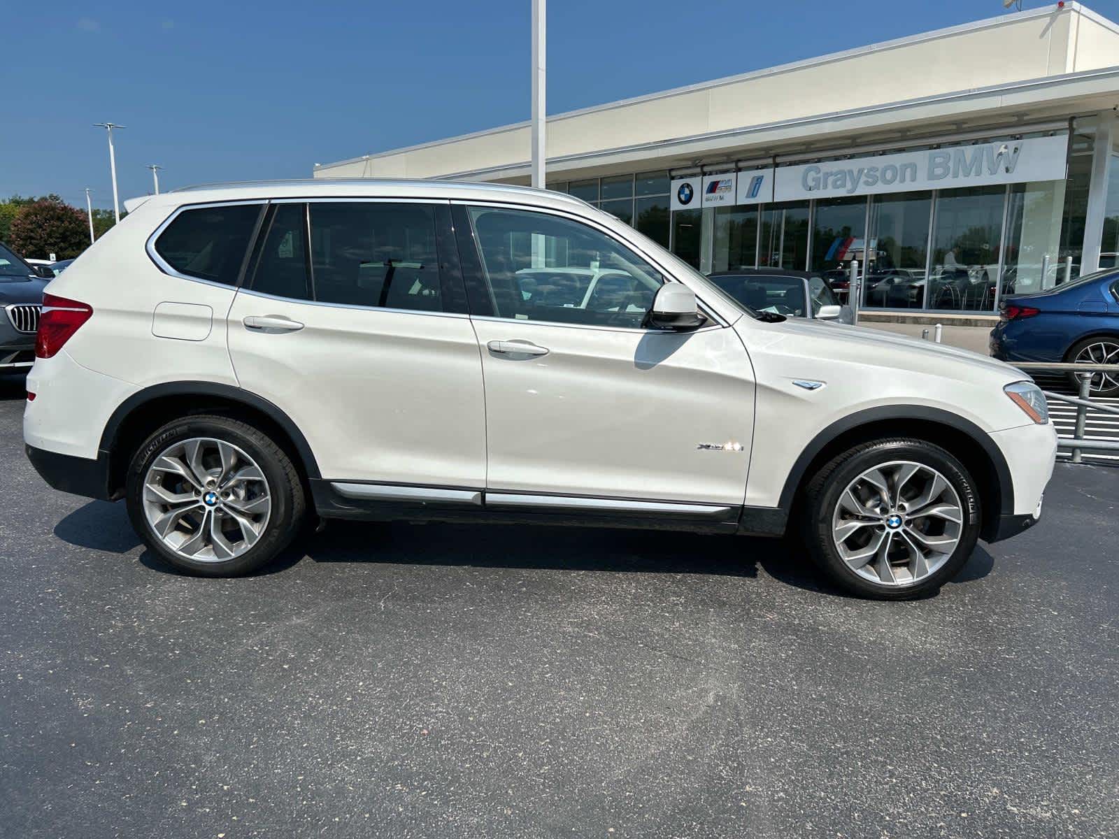 Used 2017 BMW X3 xDrive28i with VIN 5UXWX9C55H0D99602 for sale in Knoxville, TN