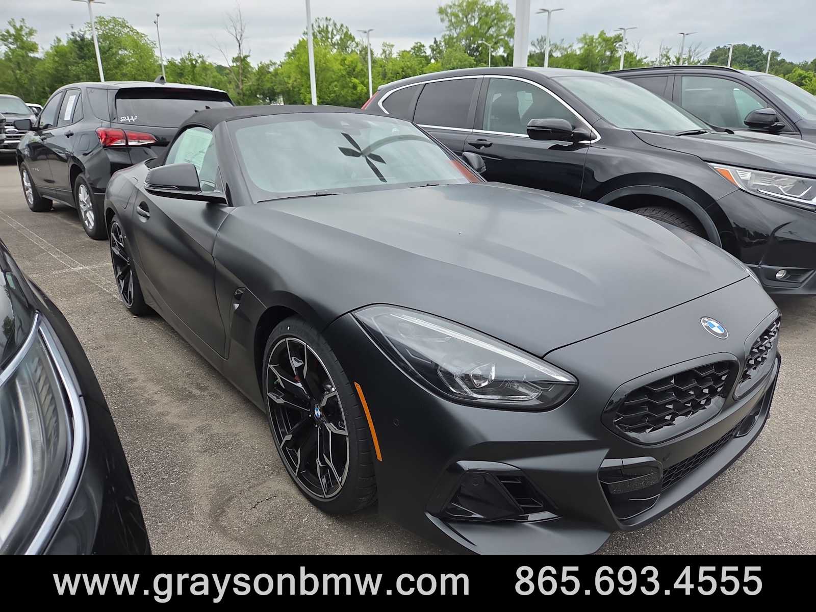 Black Sapphire 2026 BMW Z4 M40i RWD Convertible Rear-Wheel Drive Automatic