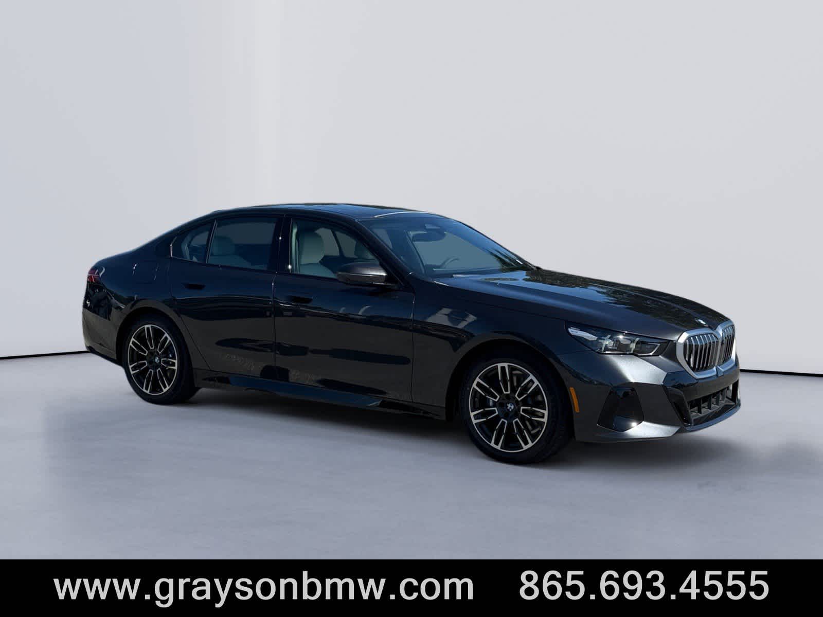 Gray (Dark Graphite) 2027 BMW 5 Series Sedan All-Wheel Drive Automatic