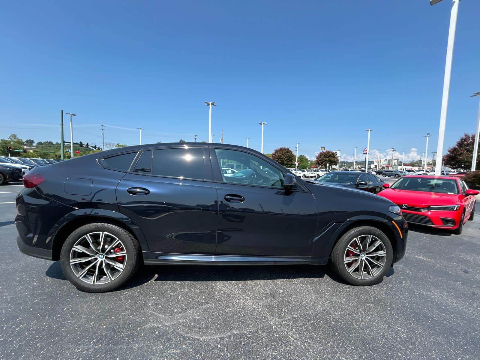 Used 2024 BMW X6 40i with VIN 5UX33EX01R9S31844 for sale in Knoxville, TN