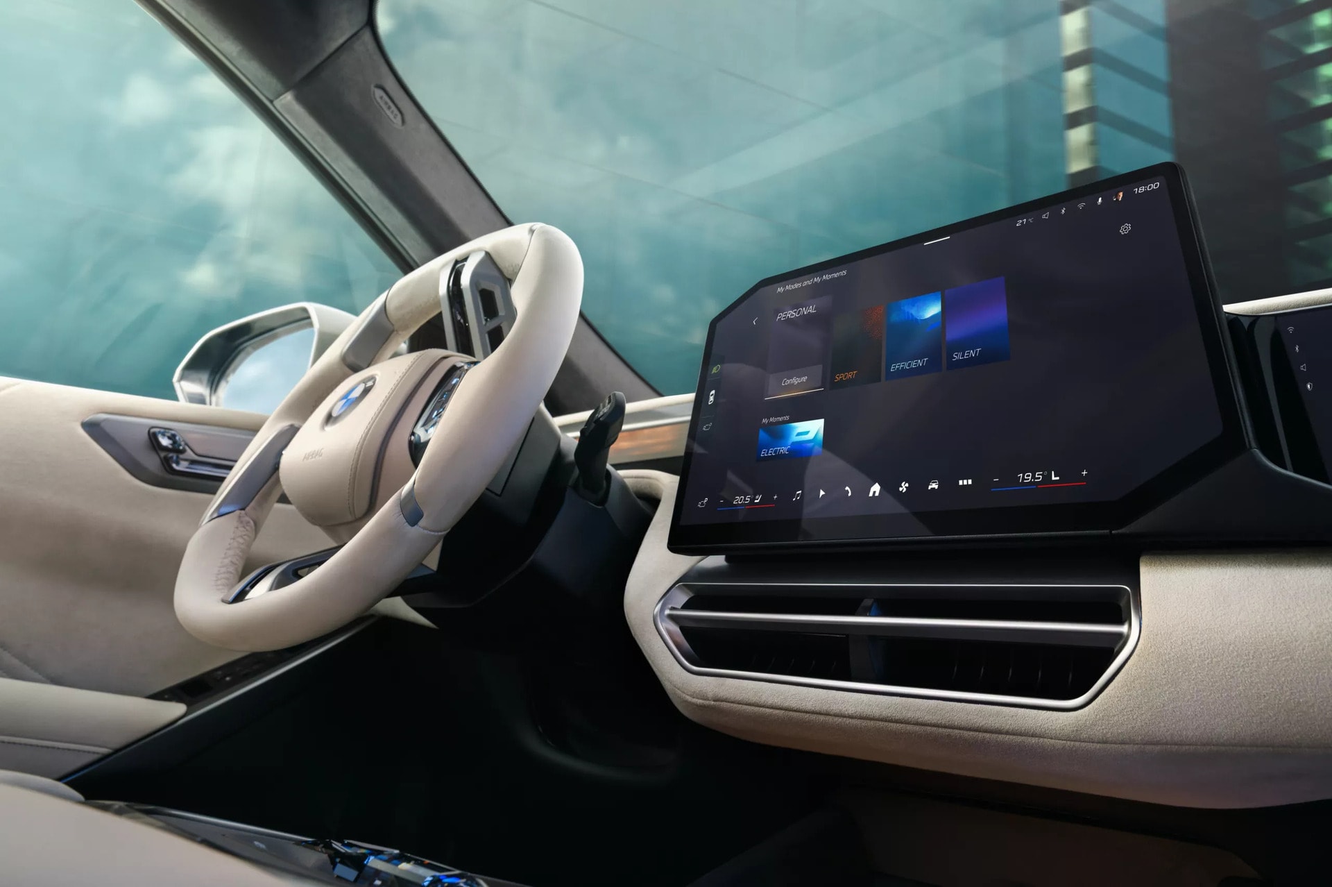BMW Panoramic iDrive in the 2027 BMW iX5