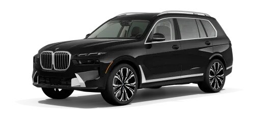 black 2025 bmw x7