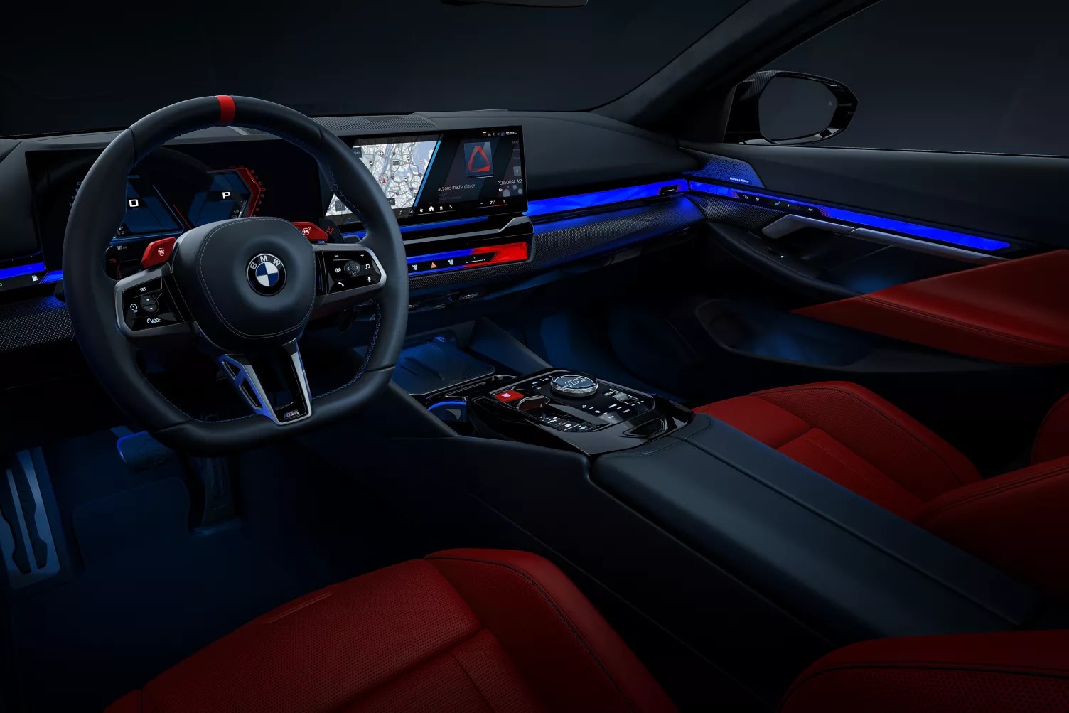 BMW M5 Sedan interior