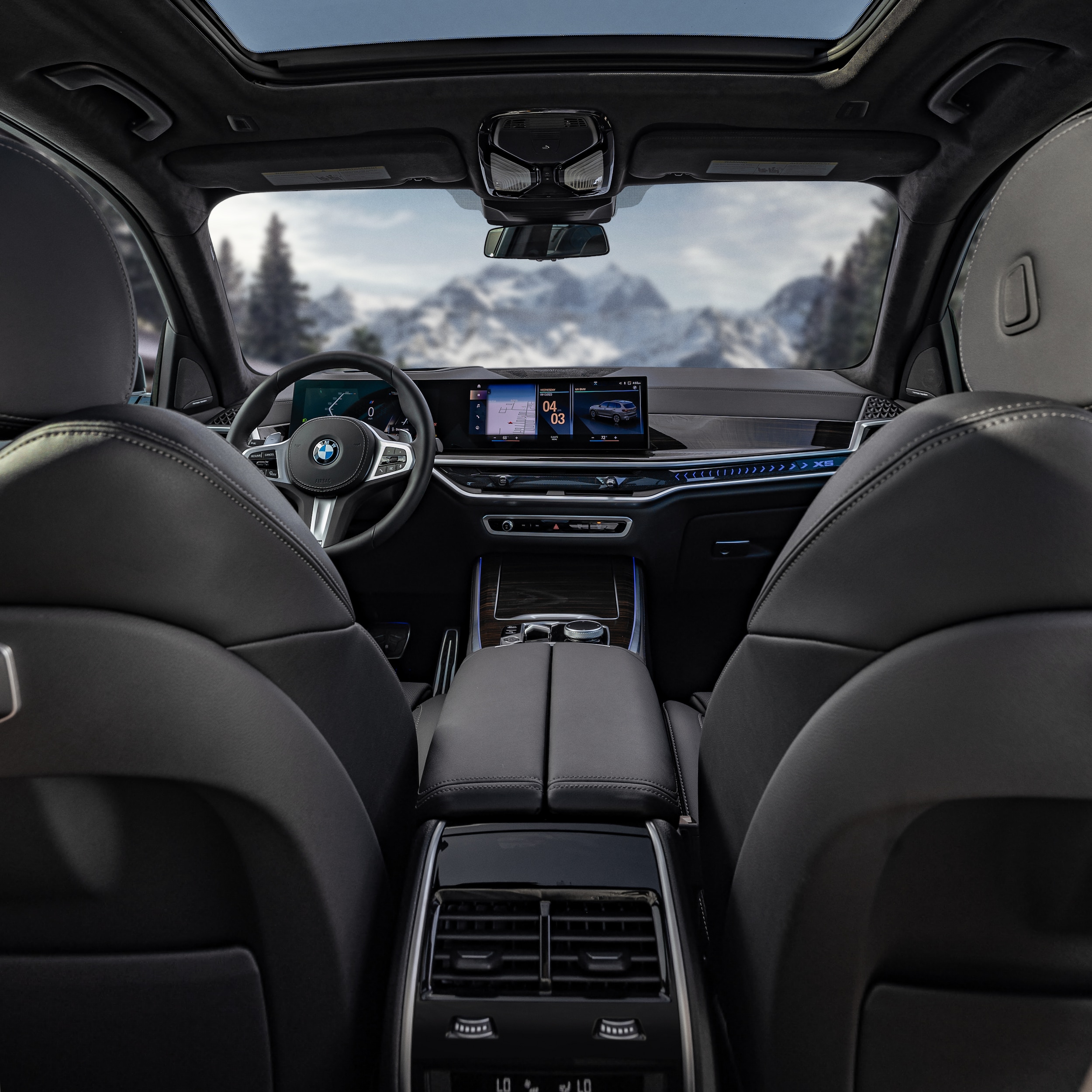 Technology and Infotainment system in the 2026 BMW X5